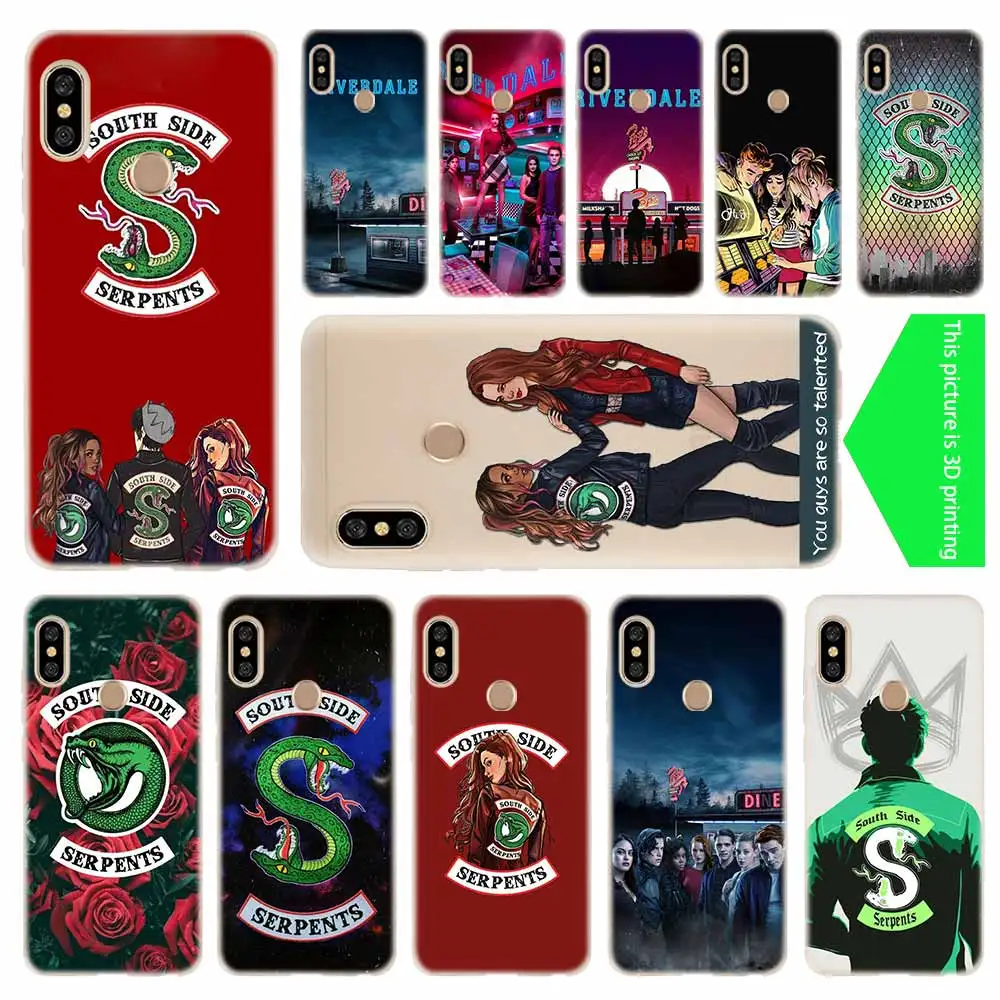 Cover Soft Silicone TPU Phone Case For Xiaomi Redmi 9a 8a 7a Note 10 9 8 7 Pro Max 10S 9S 8t Y3 Bag American TV Riverdale
Cover Soft Silicone TPU Phone Case For Xiaomi Redmi 9a 8a 7a Note 10 9 8 7 Pro Max 10S 9S 8t Y3 Bag American TV Riverdale