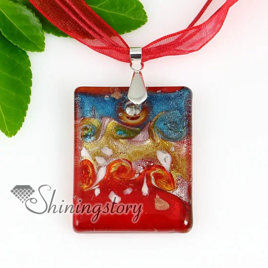 oblong silver foil lampwork murano Italian venetian handmade glass necklaces pendants cheap fashion jewellery
oblong silver foil lampwork murano Italian venetian handmade glass necklaces pendants cheap fashion jewellery