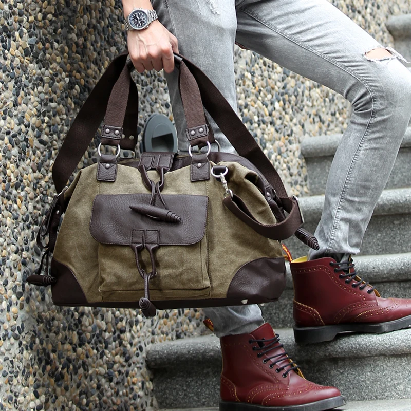 2016 new canvas bag New Fashion design Washed Canvas Men's shoulder bags Multi bag
2016 new canvas bag New Fashion design Washed Canvas Men's shoulder bags Multi bag