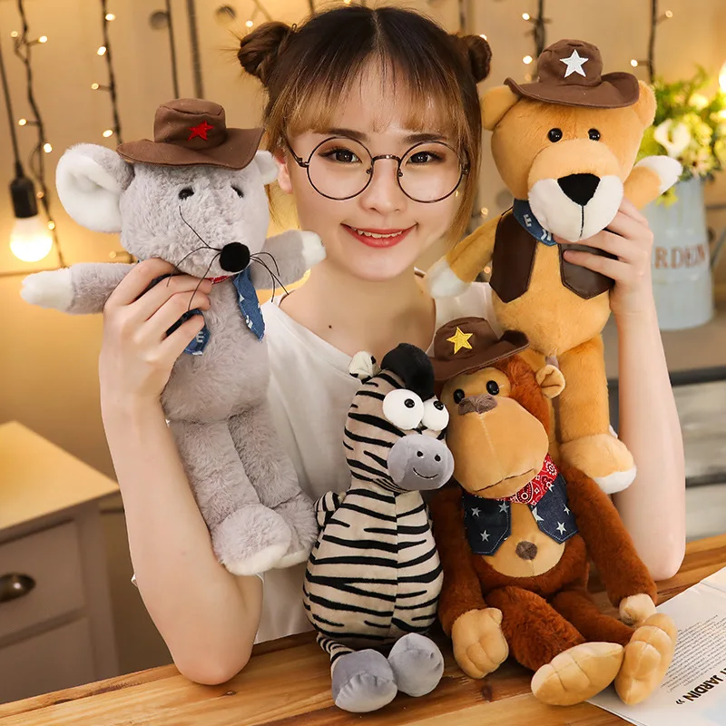 15" Animal Plush toy Stuffed Animals Zebra Toy Mouse Sleeping Doll Soft Baby Toy gift for baby Girl
15" Animal Plush toy Stuffed Animals Zebra Toy Mouse Sleeping Doll Soft Baby Toy gift for baby Girl