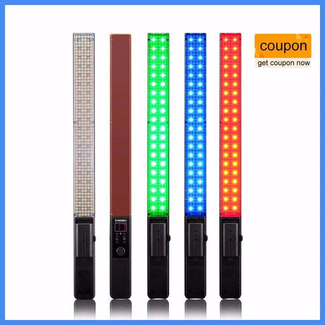 YONGNUO 360LED YN360 5500K Handheld LED Video Light RGB Colorful 39.5CM ICE Stick Professional Photo LED Stick
YONGNUO 360LED YN360 5500K Handheld LED Video Light RGB Colorful 39.5CM ICE Stick Professional Photo LED Stick