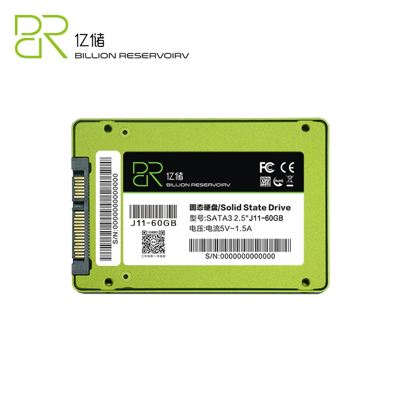 BR SSD 2.5' 60 gb TLC SATA III Solid State disk Internal hard drive for laptop computer
BR SSD 2.5' 60 gb TLC SATA III Solid State disk Internal hard drive for laptop computer