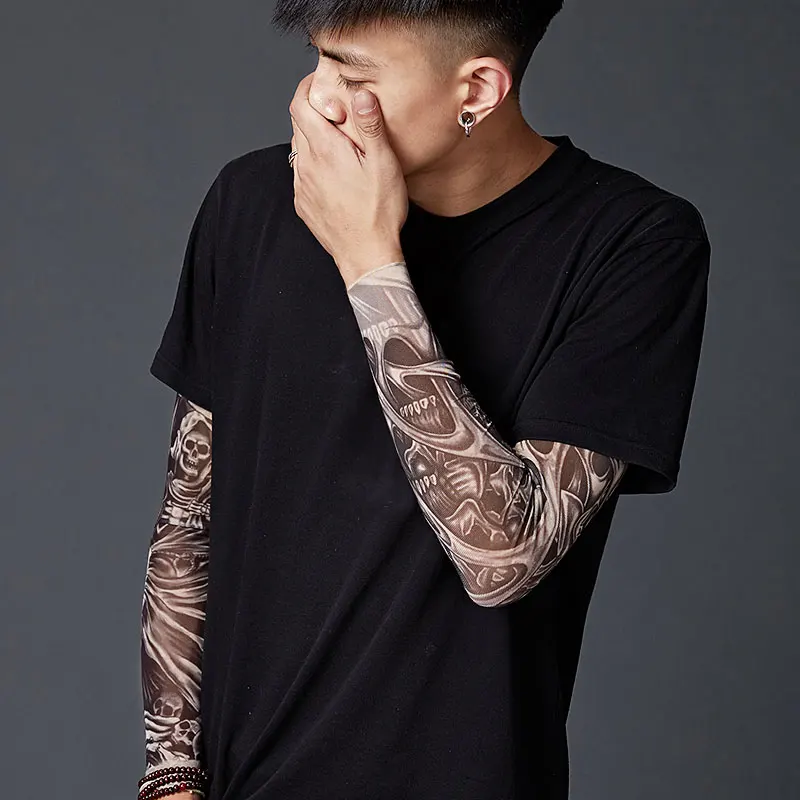 Hot Sale 1Pcs Tattoo Sleeves Outdoor Sports Cycling Seamless Sleeve Unisex Skin UV Protection Stretchy Male Cool Arm Warmer
Hot Sale 1Pcs Tattoo Sleeves Outdoor Sports Cycling Seamless Sleeve Unisex Skin UV Protection Stretchy Male Cool Arm Warmer