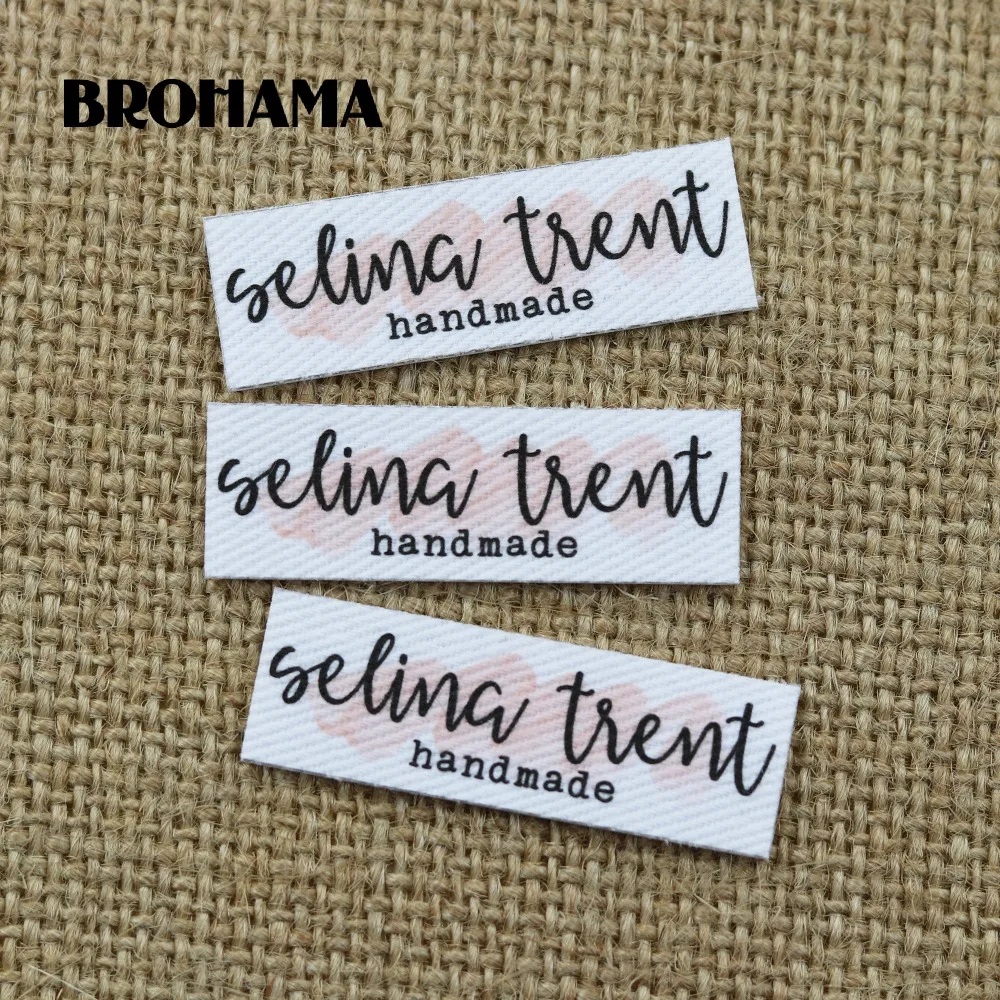 120 piece Custom logo labels, Name ironing label, Custom Clothing tags, Organic Cotton Labels
120 piece Custom logo labels, Name ironing label, Custom Clothing tags, Organic Cotton Labels