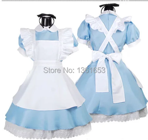 Alice in Wonderland cosplay Maid uniform cosplay halloween costumes for women fantasia halloween party clothese cos costumes
Alice in Wonderland cosplay Maid uniform cosplay halloween costumes for women fantasia halloween party clothese cos costumes