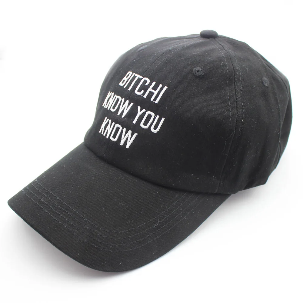 Embroidery Baseball Cap Bitchi Know You Know Nature Cotton Kpop Hats Dad Hat Men Women Adjustable Caps Hip-hop Snapback Cap
Embroidery Baseball Cap Bitchi Know You Know Nature Cotton Kpop Hats Dad Hat Men Women Adjustable Caps Hip-hop Snapback Cap