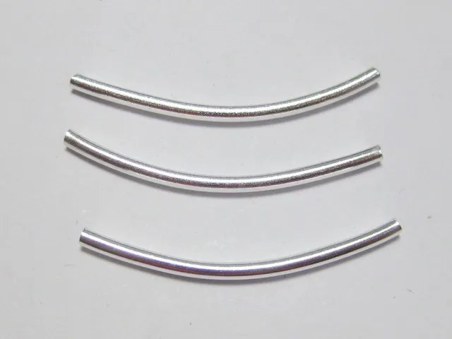 500pcs shiny silver Plated Curved Tube metal pipes copper curved tubes beads for jewellery making 2*30mm lead and nickle free
500pcs shiny silver Plated Curved Tube metal pipes copper curved tubes beads for jewellery making 2*30mm lead and nickle free