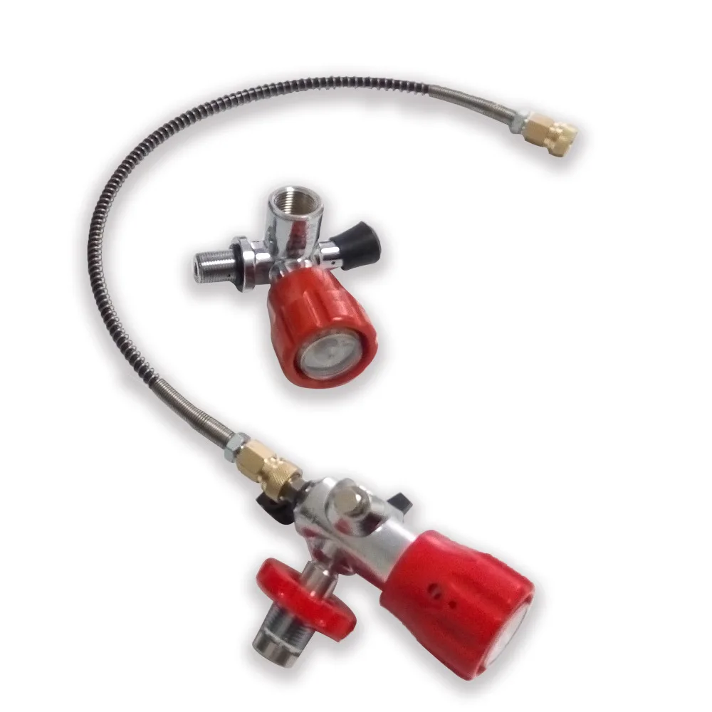 AC101 Red Safety 30Mpa for Composite Compressed Air Cylinder for Paintball Airsoft Gun Hunting + FILLING STATION Acecare
AC101 Red Safety 30Mpa for Composite Compressed Air Cylinder for Paintball Airsoft Gun Hunting + FILLING STATION Acecare