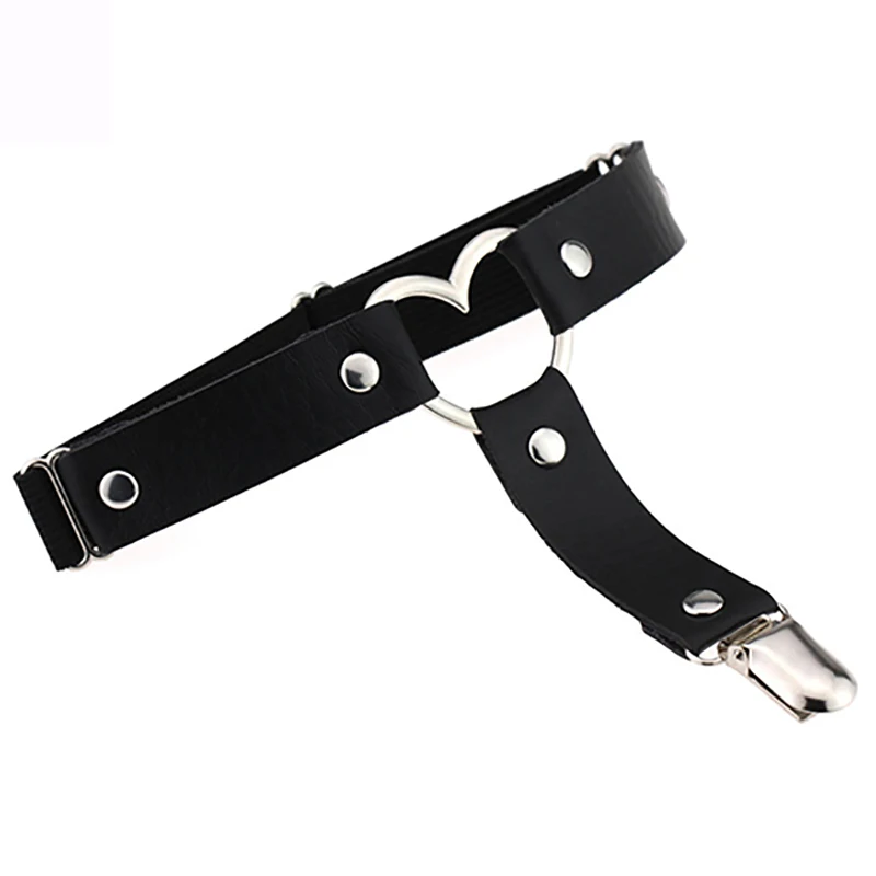 New Arrival Women's Sexy Elasticity Heart Faux Leather Tight Suspender Punk Garter Belts
New Arrival Women's Sexy Elasticity Heart Faux Leather Tight Suspender Punk Garter Belts