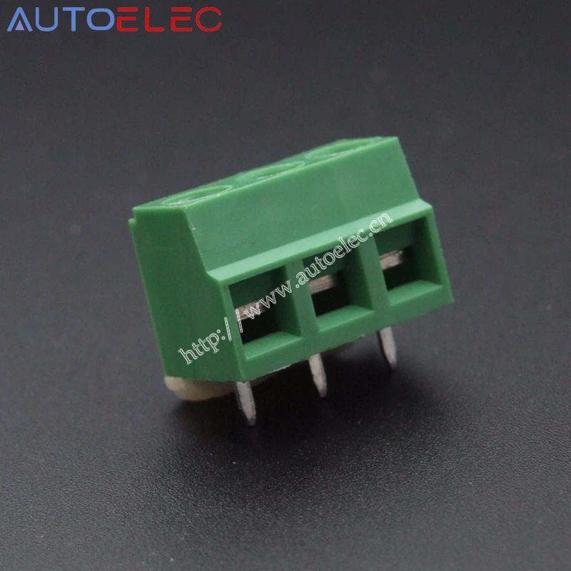 5 08 мм 3P Интервал 3 пути Евро Тип PCB винтовой клеммный блок соединители с прямым