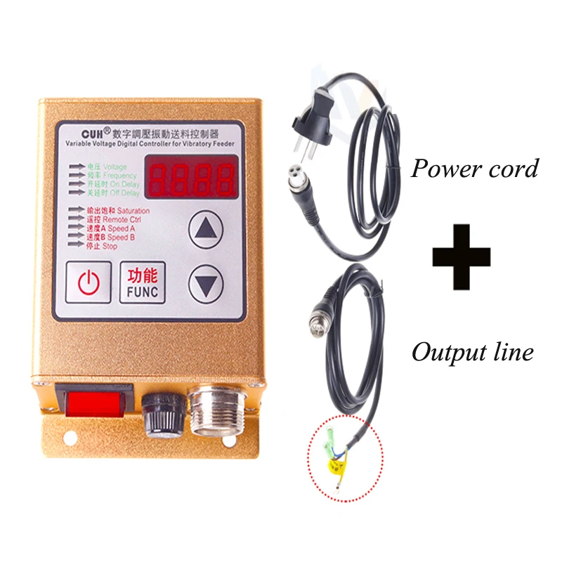 Intelligent Digital Voltage Regulation Vibration Plate Feeding Controller Speed Regulation Machine SDVC20-S
Intelligent Digital Voltage Regulation Vibration Plate Feeding Controller Speed Regulation Machine SDVC20-S