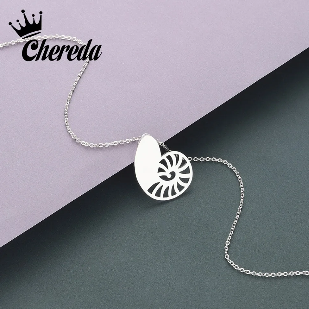 Chereda Turbo Charm Necklace Gold and Silver Shell of Turbo Necklace Dainty and Delicate Necklace Birthday Gift Chain Pendants
Chereda Turbo Charm Necklace Gold and Silver Shell of Turbo Necklace Dainty and Delicate Necklace Birthday Gift Chain Pendants