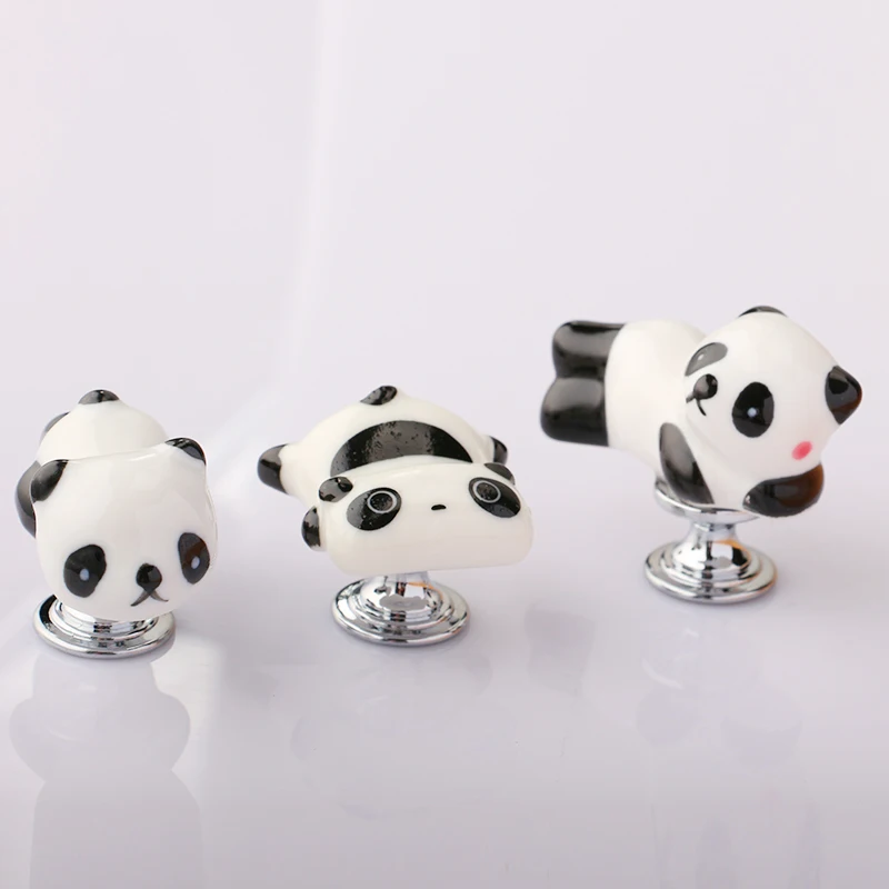Lovely Cartoon Panda Shape Cabinet Door Knobs, Kids room furniture Drawer Dresser Ceramic Knob Pulls Handle
Lovely Cartoon Panda Shape Cabinet Door Knobs, Kids room furniture Drawer Dresser Ceramic Knob Pulls Handle