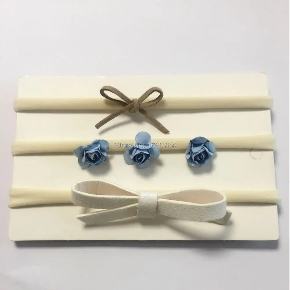 10sets/3pcs Fashion Cute Leather Hair Bow Nylon Headbands Solid Kawaii Rose Flower Girls Hairband Princess Hair Accessories
10sets/3pcs Fashion Cute Leather Hair Bow Nylon Headbands Solid Kawaii Rose Flower Girls Hairband Princess Hair Accessories