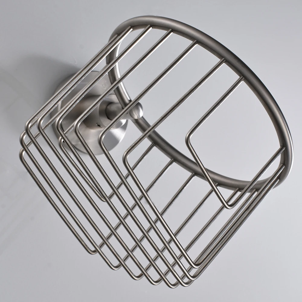 Leyden Wall Mounted 304 Stainless Steel Single Tier Brushed Toilet Paper Basket Paper Holder For Bathroom Accessories
Leyden Wall Mounted 304 Stainless Steel Single Tier Brushed Toilet Paper Basket Paper Holder For Bathroom Accessories