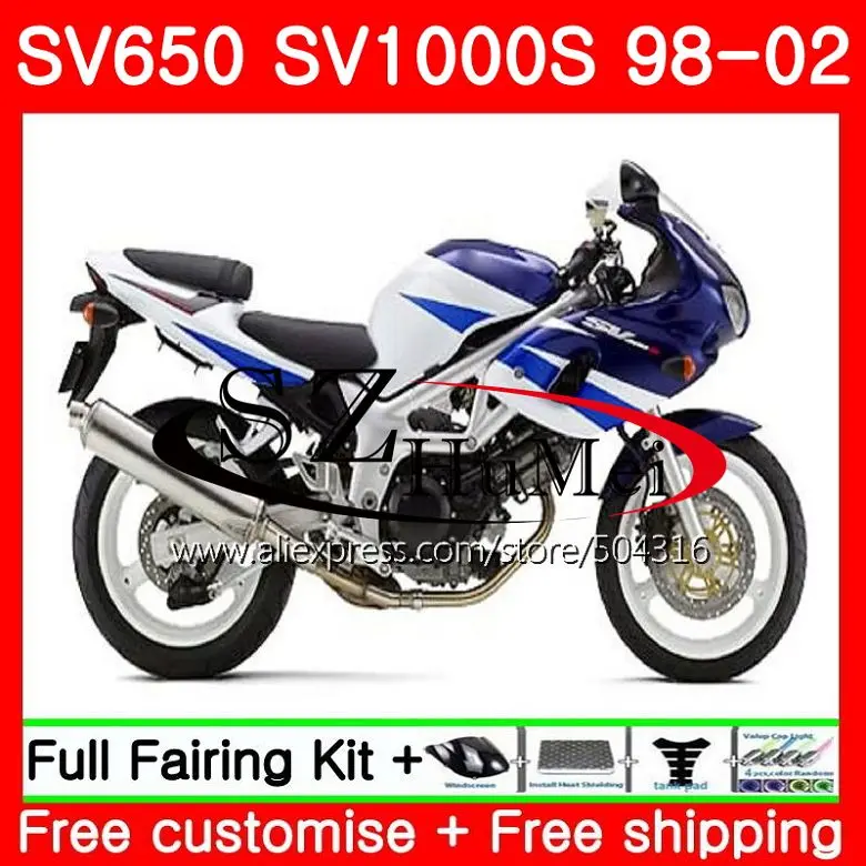 Обтекатель для SUZUKI SV650S SV400S SV1000S 98 99 00 01 02 105NO.0 SV 650S 400 S 1000S SV400 S 1998 1999 2000 2001 2002 белого цвета
Обтекатель для SUZUKI SV650S SV400S SV1000S 98 99 00 01 02 105NO.0 SV 650S 400 S 1000S SV400 S 1998 1999 2000 2001 2002 белого цвета