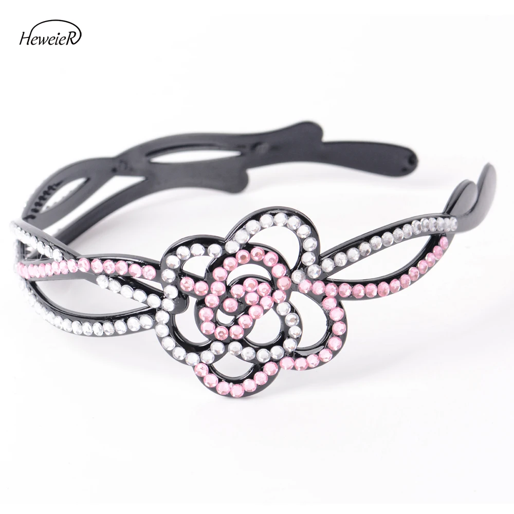 Lady Women Headwear Headdress Hairpiece Hollow Plastic Flower Rhinestone Crystals Hairband Headband Hair Hoop Clip Hairpin
Lady Women Headwear Headdress Hairpiece Hollow Plastic Flower Rhinestone Crystals Hairband Headband Hair Hoop Clip Hairpin