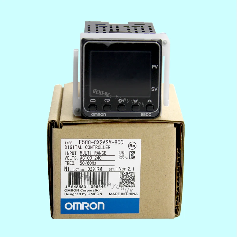 Фото Электронный Регулятор Температуры OMRON оригинальный 100% новый E5CC-CX2ASM-800 цифровой