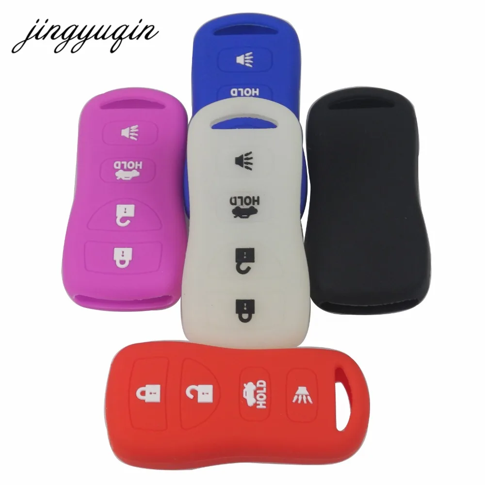 jingyuqin 4 Button Remote Key Silicone Case Fob For Nissan Armada Sentra 350Z Altima Maxima Infiniti Rubber Cover
jingyuqin 4 Button Remote Key Silicone Case Fob For Nissan Armada Sentra 350Z Altima Maxima Infiniti Rubber Cover