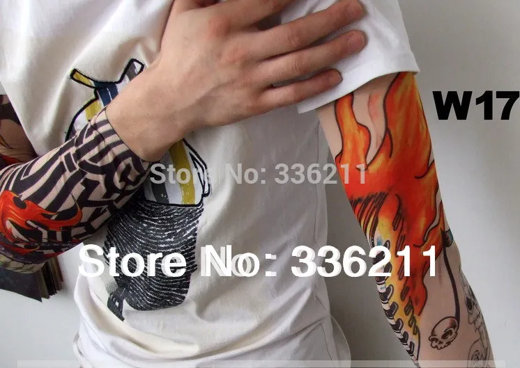 100pcs Free shipping elastic 100%nylon Fake temporary tattoo sleeve pattern body Arm stockings tatoo men/women 2018new wholesale
100pcs Free shipping elastic 100%nylon Fake temporary tattoo sleeve pattern body Arm stockings tatoo men/women 2018new wholesale