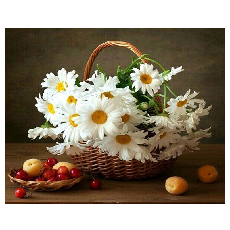 5D DIY Diamond Painting Cross Stitch Full Drill Resin Needlework Pictures Diamond Embroidery Daisy Flower Mosaic Crafts
5D DIY Diamond Painting Cross Stitch Full Drill Resin Needlework Pictures Diamond Embroidery Daisy Flower Mosaic Crafts