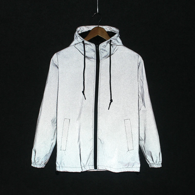 2023 new Funny Print Reflective Jacket Men/Women Brand Hooded Mens hoodie Coats Casual Night Fluorescen Windbreaker Veste Homme
2023 new Funny Print Reflective Jacket Men/Women Brand Hooded Mens hoodie Coats Casual Night Fluorescen Windbreaker Veste Homme