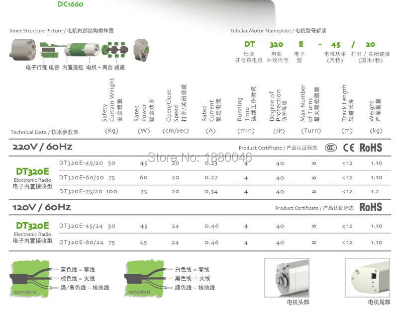 Original Dooya Sunflower KT320E Electric Curtain Motor Intelligent Home 220V/50Hz IOS Android without Remote Controller
Original Dooya Sunflower KT320E Electric Curtain Motor Intelligent Home 220V/50Hz IOS Android without Remote Controller