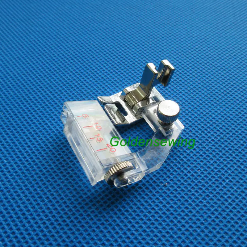 Low Shank Adjustable Bias Tape Binder Foot for Brother,Babylock,Singer, Kenmore,Elna
Low Shank Adjustable Bias Tape Binder Foot for Brother,Babylock,Singer, Kenmore,Elna
