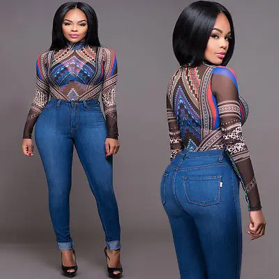Womens Sexy Mesh Retro Floral Printing Transparent Long Sleeve Bodycon Bandage Slim Top Blouse
Womens Sexy Mesh Retro Floral Printing Transparent Long Sleeve Bodycon Bandage Slim Top Blouse
