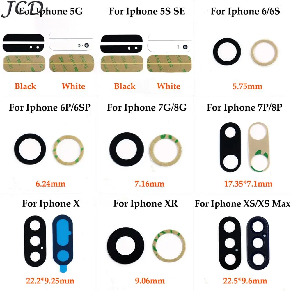 JCD для iPhone 6 6Plus 6s 6s Plus 7 7 8 8 Plus 5G SE X XR XS Max задняя камера объектив стеклянная крышка Замена с клейкой
JCD для iPhone 6 6Plus 6s 6s Plus 7 7 8 8 Plus 5G SE X XR XS Max задняя камера объектив стеклянная крышка Замена с клейкой