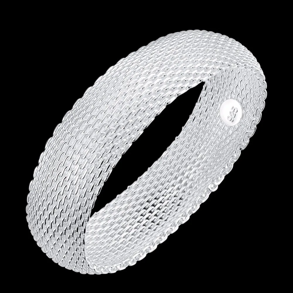 Cxwind Women's Charm Cuff Jewelry Mesh Bracelet Fashion Wide Waist Bangles Jewelry Small Web Knitting Bracelet Bijoux
Cxwind Women's Charm Cuff Jewelry Mesh Bracelet Fashion Wide Waist Bangles Jewelry Small Web Knitting Bracelet Bijoux