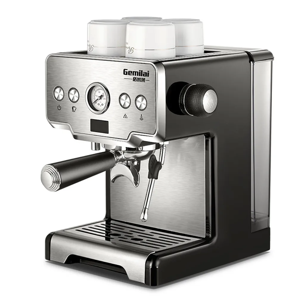 15 Bar Pressure Semi-Auto Espresso Coffee Machine CRM3605 Commercial Coffee Maker 220V 1.7L Water Tank Coffee Machine
15 Bar Pressure Semi-Auto Espresso Coffee Machine CRM3605 Commercial Coffee Maker 220V 1.7L Water Tank Coffee Machine