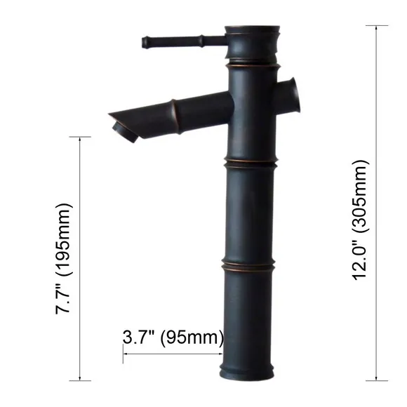 Bamboo Shaped Black Oil Rubbed Brass Single Handle Bathroom Basin Mixer Tap Faucet Chg009
Bamboo Shaped Black Oil Rubbed Brass Single Handle Bathroom Basin Mixer Tap Faucet Chg009