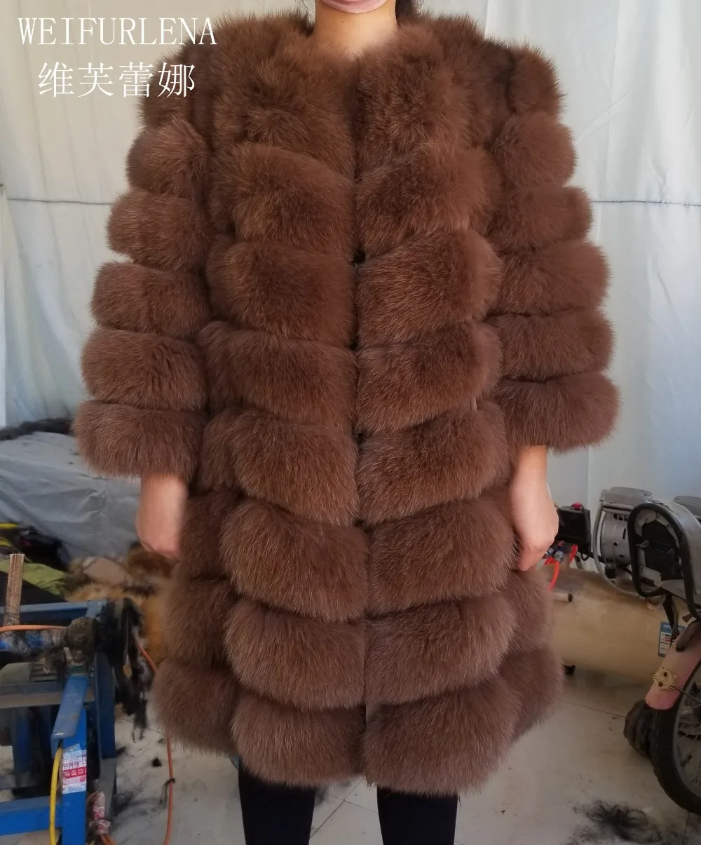 Women's Real Fur Coat Long Gilet Natural Fox Fur Fashion Style Genuine Fur Lady Winter Warm Luxury Waistcoat Coats
Women's Real Fur Coat Long Gilet Natural Fox Fur Fashion Style Genuine Fur Lady Winter Warm Luxury Waistcoat Coats