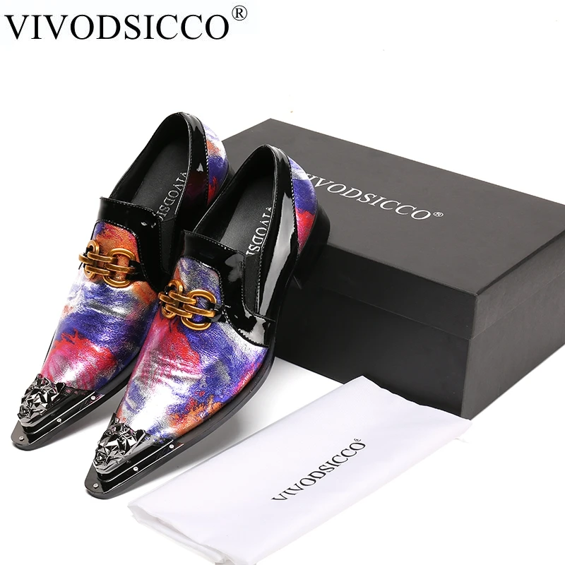VIVODSICCO Luxury Business Men Dress Shoes Handmade Genuine Leather Slip On Italian Wedding Flats Oxfords Shoes For Men Sapatos
VIVODSICCO Luxury Business Men Dress Shoes Handmade Genuine Leather Slip On Italian Wedding Flats Oxfords Shoes For Men Sapatos