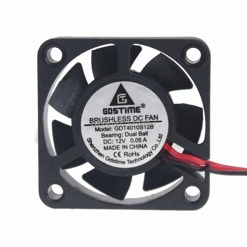 5PCS lot 12V Ball Bearing 40x40x10mm 40mm 4cm Mini DC Brushless Computer Cooling Fan 2Pin
5PCS lot 12V Ball Bearing 40x40x10mm 40mm 4cm Mini DC Brushless Computer Cooling Fan 2Pin