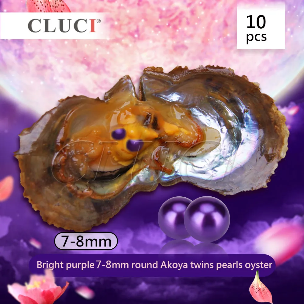 CLUCI 10PCs/Lot Bright Purple One Mussel Shell Mother Oyster with two 7-8mm Pearl BeadsLove Wish Twins Pearls Oysters WP280SB
CLUCI 10PCs/Lot Bright Purple One Mussel Shell Mother Oyster with two 7-8mm Pearl BeadsLove Wish Twins Pearls Oysters WP280SB