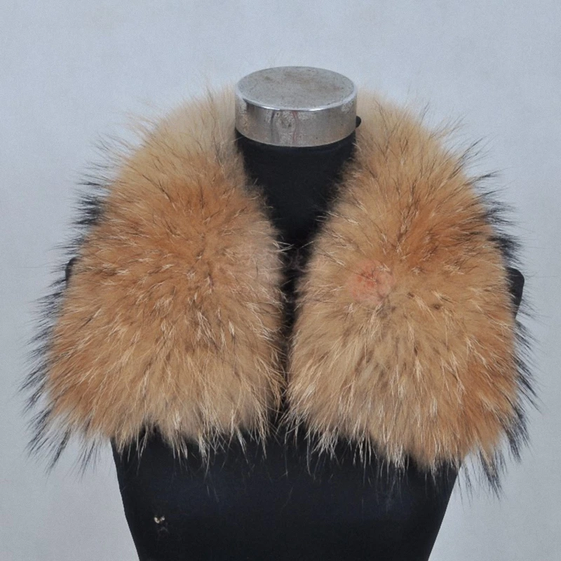 Genuine Natural Raccoon Fur Detachable Collar Scarfs Fashion Coat Sweater Detachable Luxury Fur CollarTKC005-55X18cm
Genuine Natural Raccoon Fur Detachable Collar Scarfs Fashion Coat Sweater Detachable Luxury Fur CollarTKC005-55X18cm