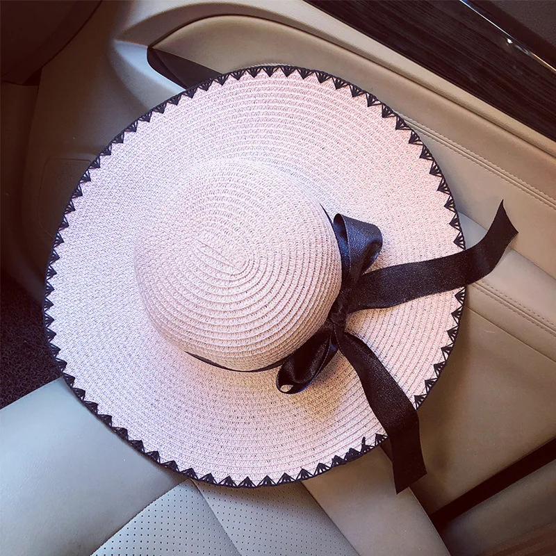 Women Summer Fashion Concise All-match Sunscreen Solid Color Elegant Bow-knot Wide Brim Sun Hat
Women Summer Fashion Concise All-match Sunscreen Solid Color Elegant Bow-knot Wide Brim Sun Hat