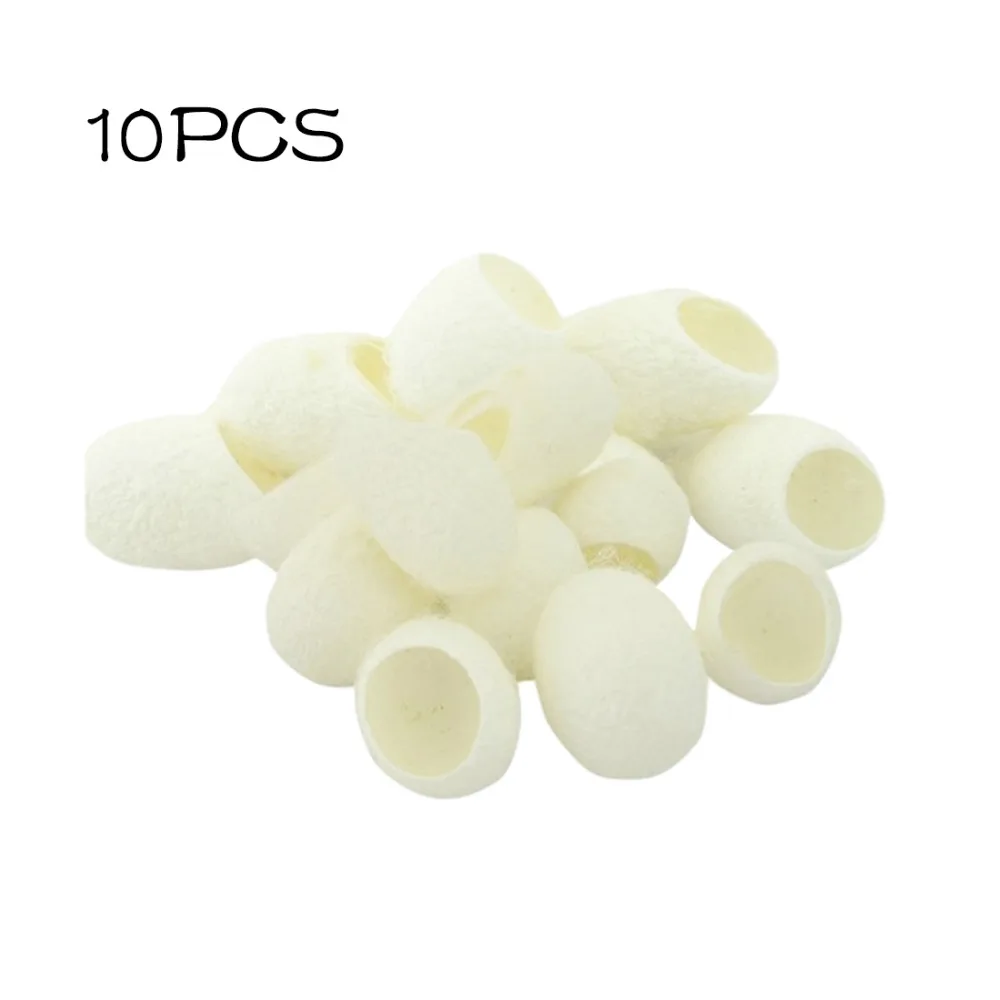 10pcs Natural Silk Cocoons Organic Silkworm Balls Facial Skin Care Exfoliating Scrub Blackhead Acne Remover Nose Purify Clean
10pcs Natural Silk Cocoons Organic Silkworm Balls Facial Skin Care Exfoliating Scrub Blackhead Acne Remover Nose Purify Clean
