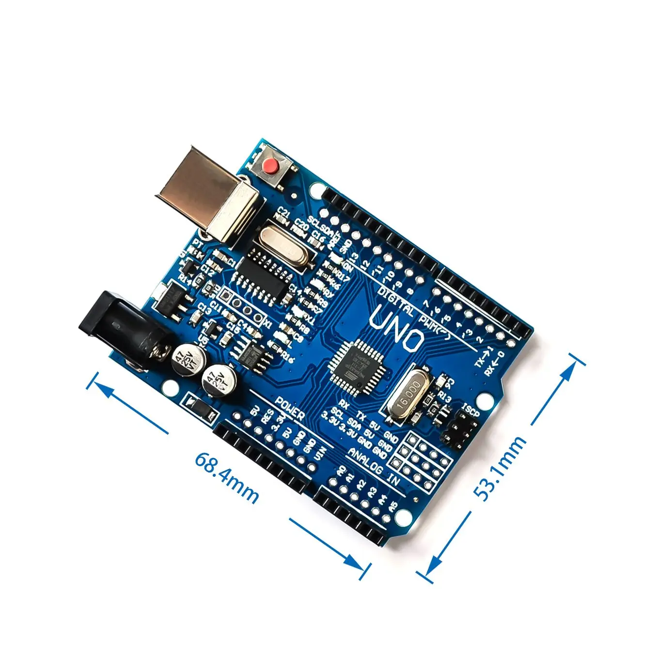 Чип UNO R3 MEGA328P CH340 CH340G ATMEGA16U2 + для Arduino макетная плата USB кабель|uno r3|uno r3 mega328puno uno |