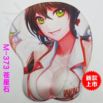 Новое поступление сексуальный большой мягкий 3D игровой коврик для мышки с аниме