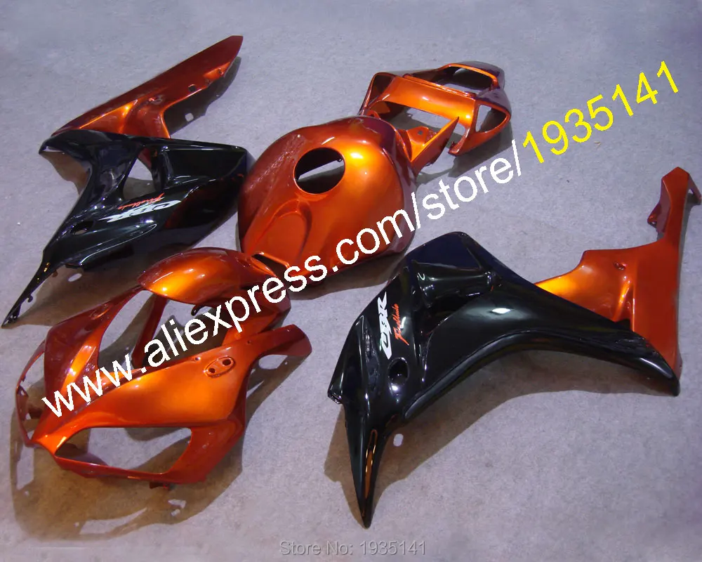 Motorbike Kit For Honda 2006 2007 CBR1000RR 06 07 CBR1000 RR Orange Black Fairing Set of Bodywork (Injection molding)
Motorbike Kit For Honda 2006 2007 CBR1000RR 06 07 CBR1000 RR Orange Black Fairing Set of Bodywork (Injection molding)