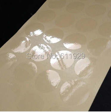 

wholesales dia.3cm round clear stickers/seal adhesive stickers/packing transparent stickers/custom PVC stickers 500 pcs a lot