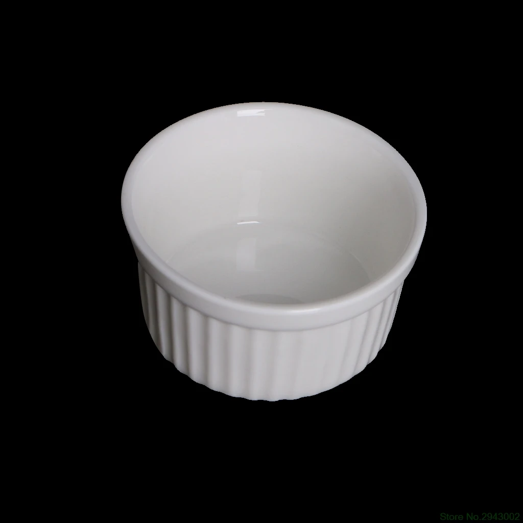 New Arrive 6Pcs White Porcelain Souffle Ramekins Desserts Custard Cups Baking 4oz
New Arrive 6Pcs White Porcelain Souffle Ramekins Desserts Custard Cups Baking 4oz