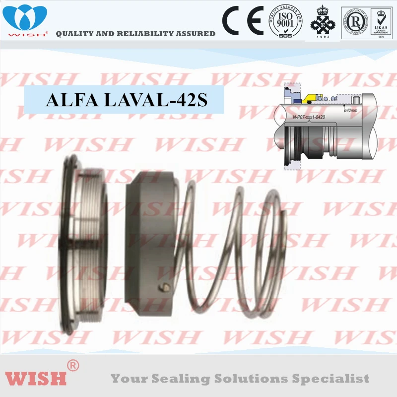 AL-42S - Single MECHANICAL SEAL 42MM complete seal to suit Alfa Laval LKH Series Pumps,Vulcan 92,Billi BB13F(42mm)
AL-42S - Single MECHANICAL SEAL 42MM complete seal to suit Alfa Laval LKH Series Pumps,Vulcan 92,Billi BB13F(42mm)