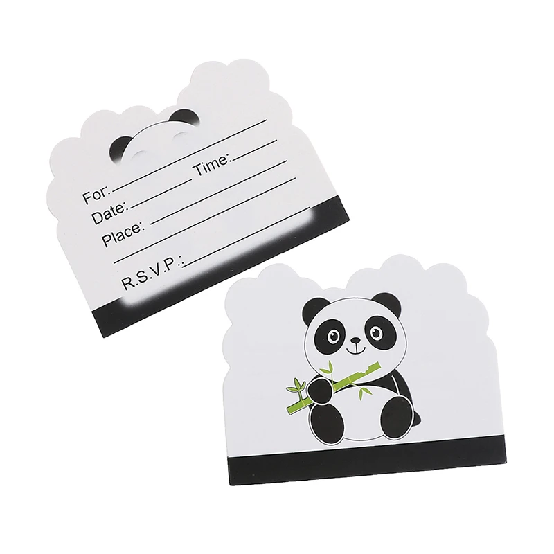 Милые конверты для карт с животными панда/медведь/собака/лиса/свинья/кролик