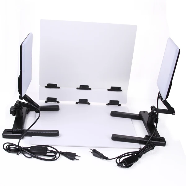 NanGuang LED Photo Light Lamp CN-T96 2 Kit 220V Photographic Lighting with Mini Shooting Table & Background Paper Kit
NanGuang LED Photo Light Lamp CN-T96 2 Kit 220V Photographic Lighting with Mini Shooting Table & Background Paper Kit