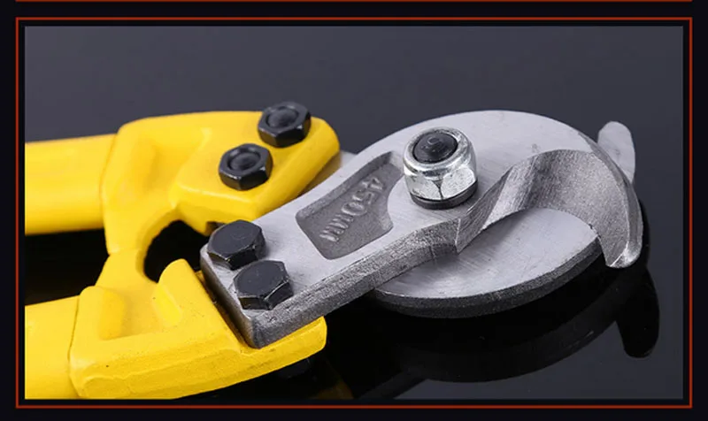 18" Cutting area 150mm2 Hand Tools Pliers Heavy Duty Cable Cutter Electric Wire Cutting Stripper Plier Tool Cable Crimper Plier
18" Cutting area 150mm2 Hand Tools Pliers Heavy Duty Cable Cutter Electric Wire Cutting Stripper Plier Tool Cable Crimper Plier