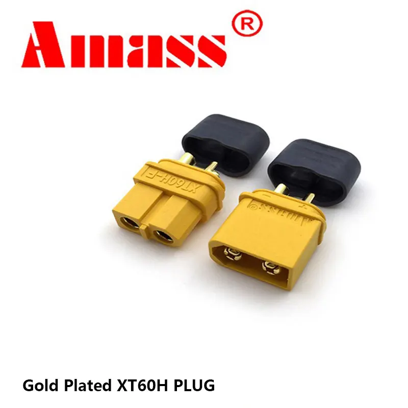 Wholesale 10 Pairs Amass XT60H Male Female Bullet Connectors Plugs For RC Lipo Battery FPV Quadcopter kit Drone parts
Wholesale 10 Pairs Amass XT60H Male Female Bullet Connectors Plugs For RC Lipo Battery FPV Quadcopter kit Drone parts